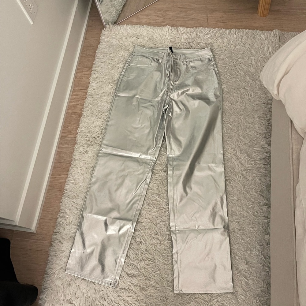 H&M Silver Jeans